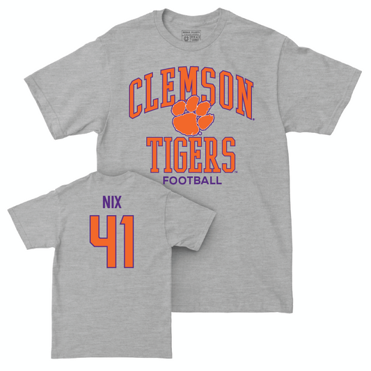 Clemson Football Sport Grey Classic Tee  - Caleb Nix