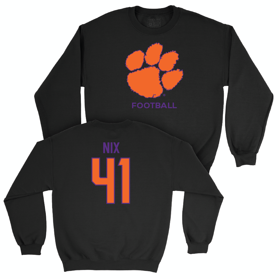 Clemson Football Black Club Crew  - Caleb Nix