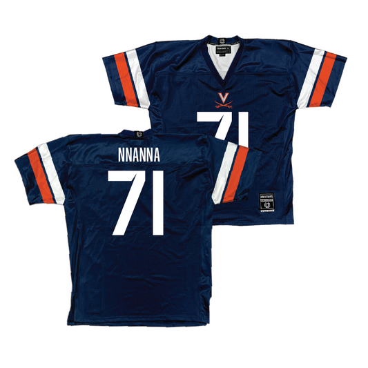 UVA Football Navy Jersey - Ugonna Nnanna | #71