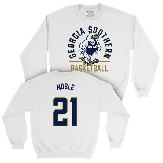 Georgia Southern Women's Basketball White Classic Crew  - Ashantay Noble