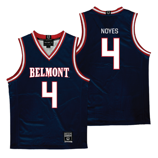 Belmont Men's Basketball Navy Jersey  - Aidan Noyes