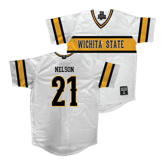 Wichita State Softball White Jersey  - Krystin Nelson