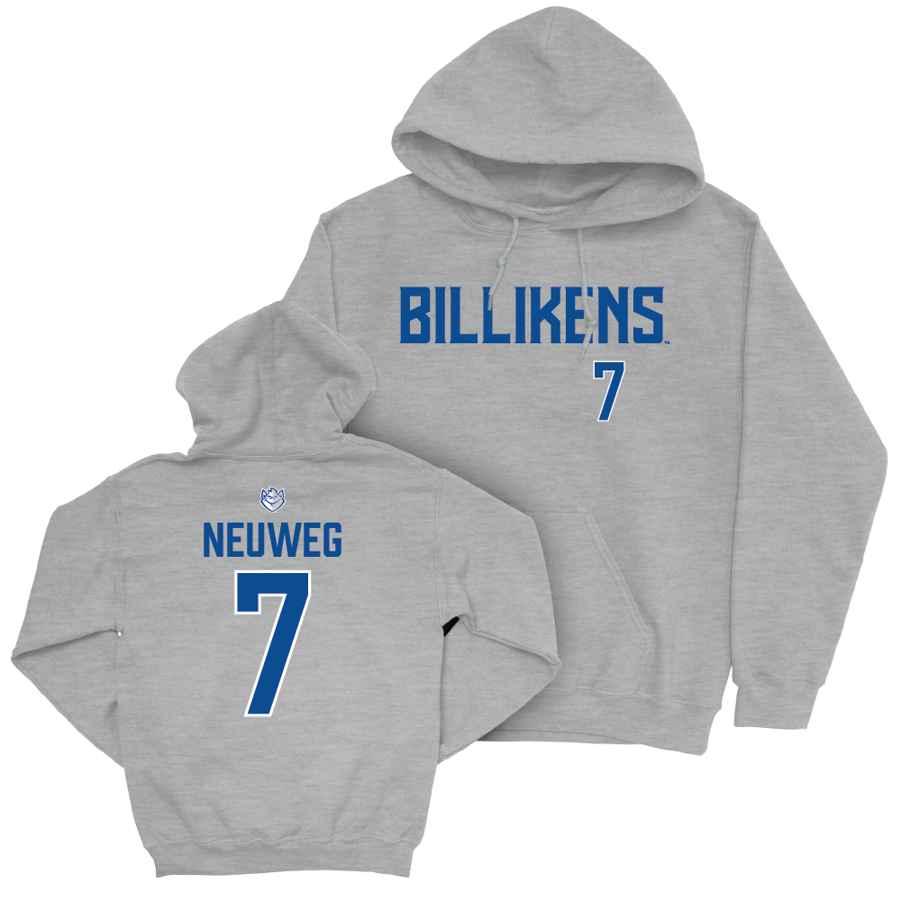 Saint Louis Baseball Sport Grey Billikens Hoodie  - Austin Neuweg