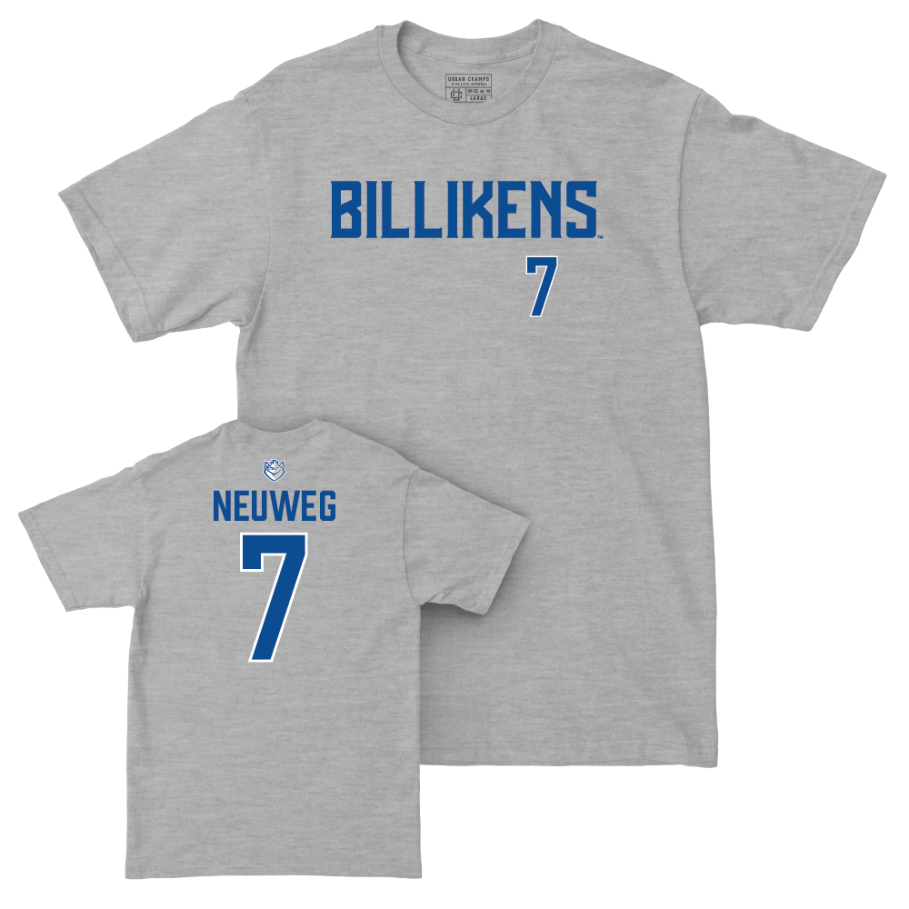 Saint Louis Baseball Sport Grey Billikens Tee  - Austin Neuweg