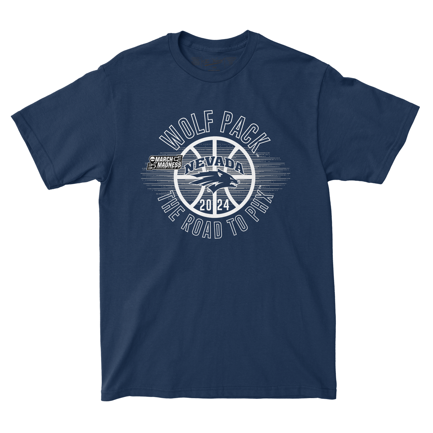 Nevada MBB Road to PHX T-shirt by Retro Brand