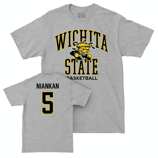 Wichita State Women's Basketball Sport Grey Classic Tee  - Ornella Niankan