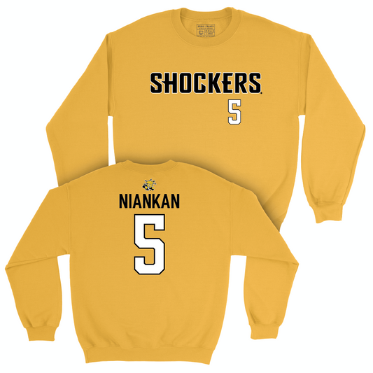 Wichita State Women's Basketball Gold Shockers Crew  - Ornella Niankan