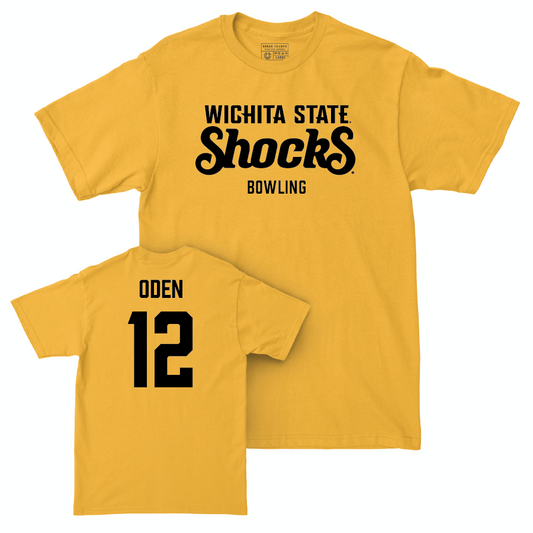 Wichita State Women's Bowling Gold Shocks Tee  - Aleesha Oden