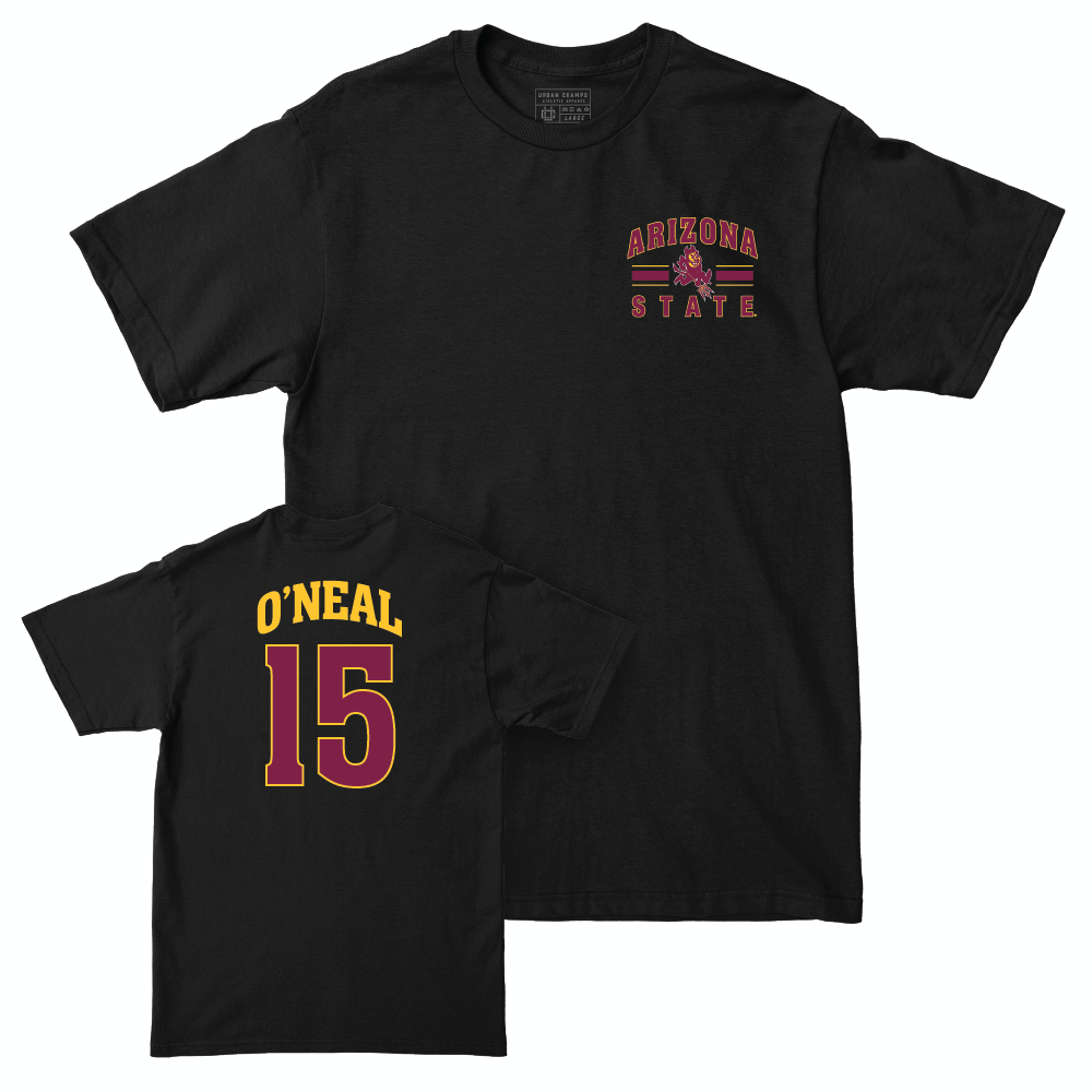 Arizona State Football Black Victory Tee  - Elijah O’Neal