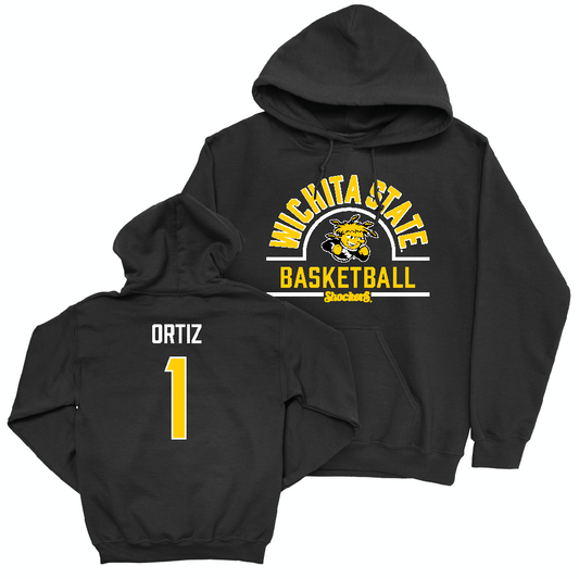 Wichita State Women's Basketball Black Arch Hoodie  - Kyleigh Ortiz