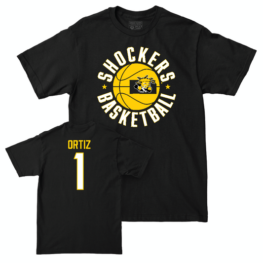 Wichita State Women's Basketball Black Hardwood Tee  - Kyleigh Ortiz