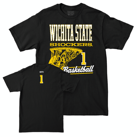 Wichita State Women's Basketball Black Hoops Tee  - Kyleigh Ortiz