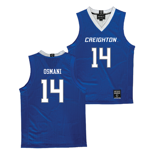 Creighton Men's Basketball Blue Jersey - Sami Osmani