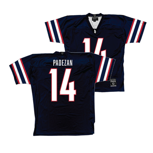 Duquesne Football Navy Jersey - Tyler Padezan