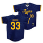 UC Davis Softball Navy Jersey - Bella Pahulu | #33