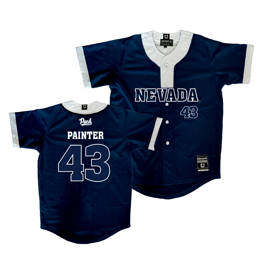 Nevada Softball Navy Jersey - Haley Painter | #43