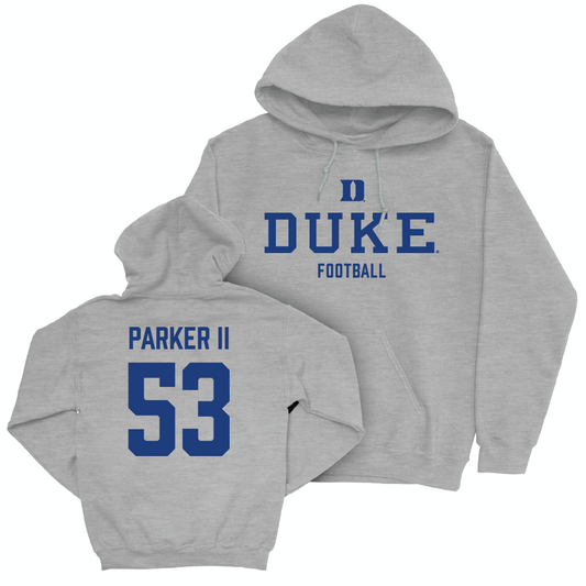 Duke Football Sport Grey Staple Hoodie - Brian Parker II