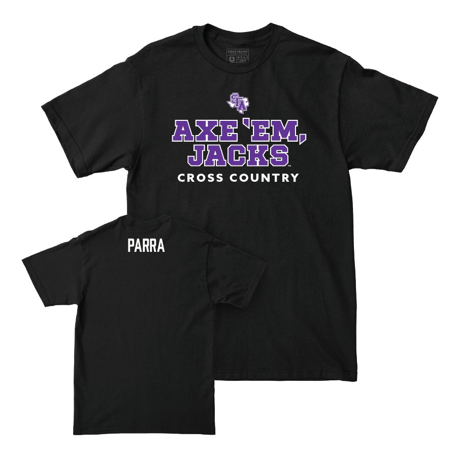 SFA Men's Cross Country Black Axe 'Em Tee  - Anthony Parra