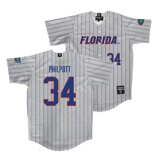 Florida Baseball Sport Grey Jersey - Alex Philpott