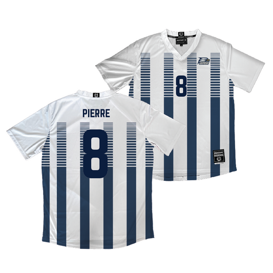 Georgia Southern Men's Soccer White Jersey - Kevin Pierre