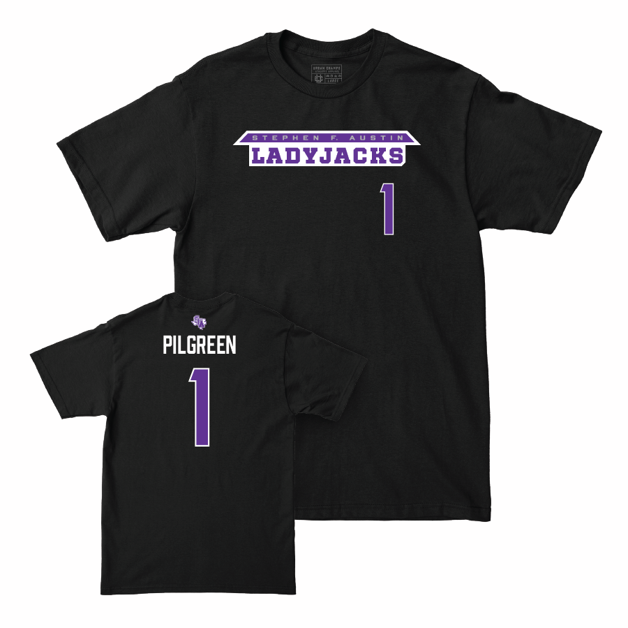 SFA Women's Soccer Black Ladyjacks Tee  - Logan Pilgreen