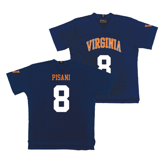 Virginia Men's Lacrosse Navy Jersey - Luke Pisani | #8