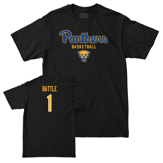 Pitt Women's Basketball Black Panthers Tee - Aaryn Battle Small