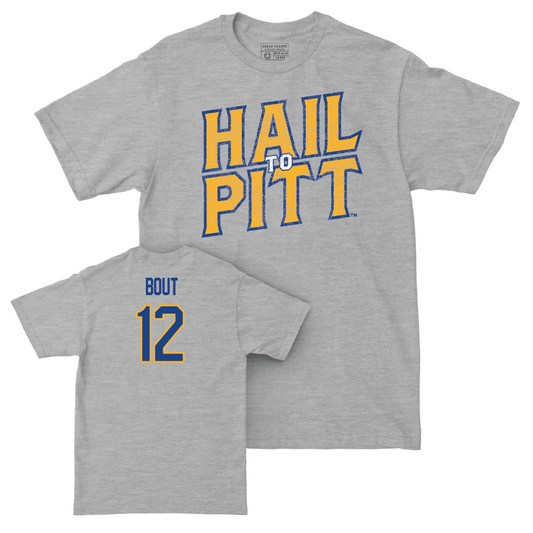 Pitt Women's Soccer Sport Grey H2P Tee - Anna Bout Small