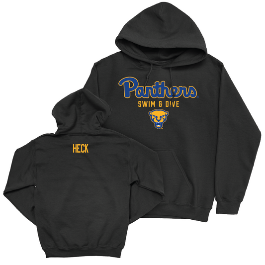 Pitt Men's Swim & Dive Black Panthers Hoodie - Andrew Heck Small