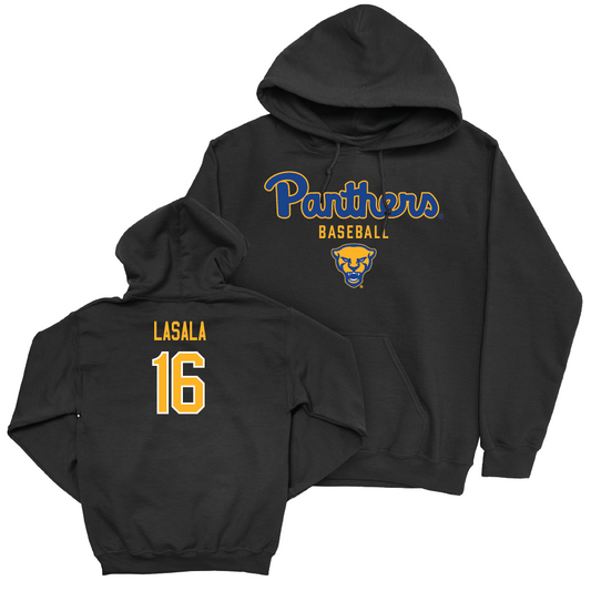 Pitt Baseball Black Panthers Hoodie - Anthony LaSala Small