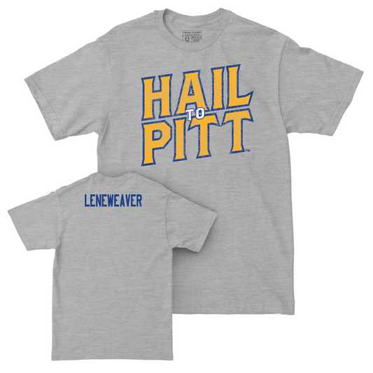 Pitt Women's Track & Field Sport Grey H2P Tee - Aubrey Leneweaver Small