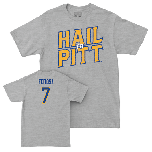 Pitt Men's Soccer Sport Grey H2P Tee - Guilherme Feitosa Small