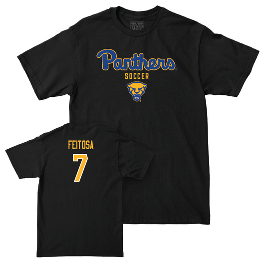 Pitt Men's Soccer Black Panthers Tee - Guilherme Feitosa Small