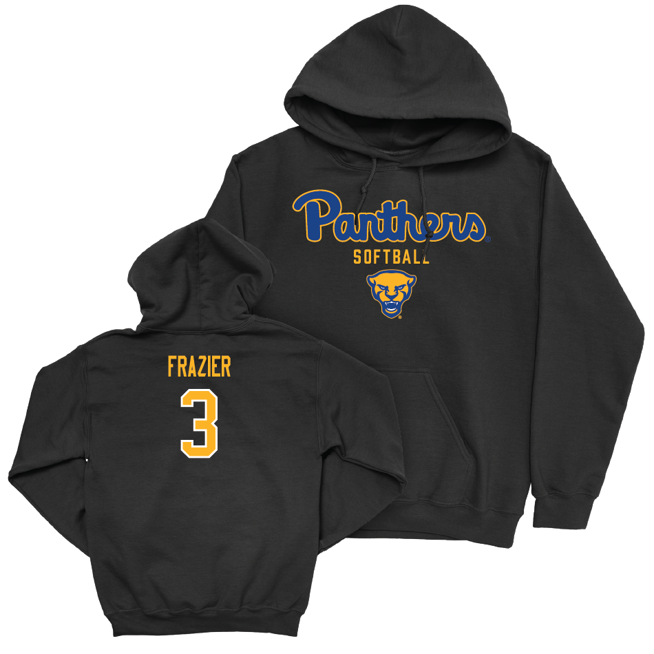 Pitt Softball Black Panthers Hoodie - Shelby Frazier Small