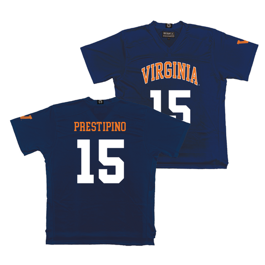 Virginia Men's Lacrosse Navy Jersey - Michael Prestipino | #15