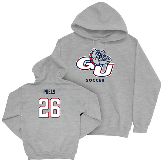 Gonzaga Women's Soccer Sport Grey Classic Hoodie  - Kristen Puels