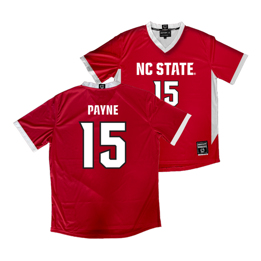 NC State Men's Soccer Red Jersey - Aidan Payne