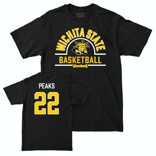 Wichita State Women's Basketball Black Arch Tee  - Jasmine Peaks