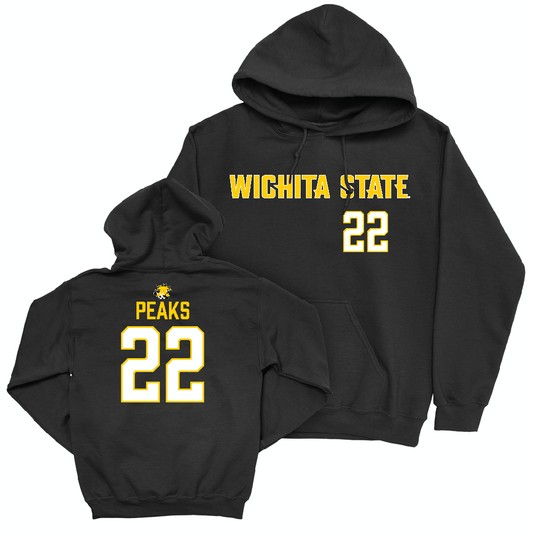 Wichita State Women's Basketball Black Sideline Hoodie  - Jasmine Peaks