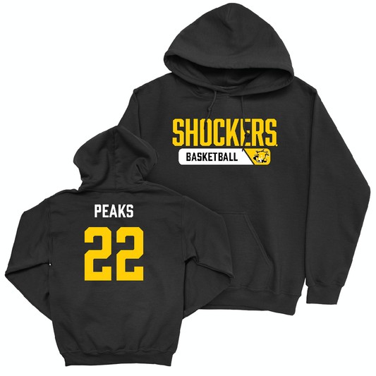 Wichita State Women's Basketball Black Staple Hoodie  - Jasmine Peaks