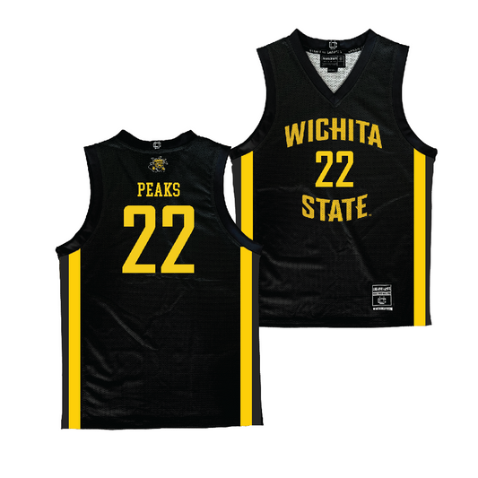 Wichita State Women's Basketball Black Jersey  - Jasmine Peaks