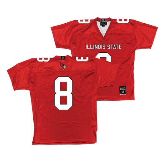 Illinois State Football Red Jersey - Beckham Pellant | #8