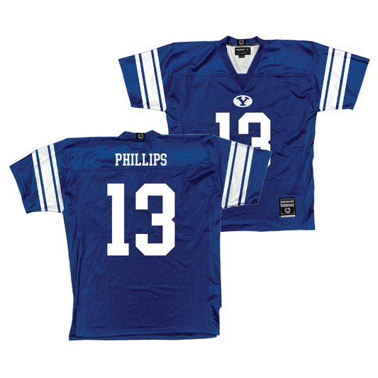 BYU Football Royal Jersey  - JoJo Phillips