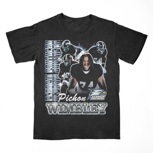 EXCLUSIVE RELEASE: Pichon Wimbley Graphic Black Tee