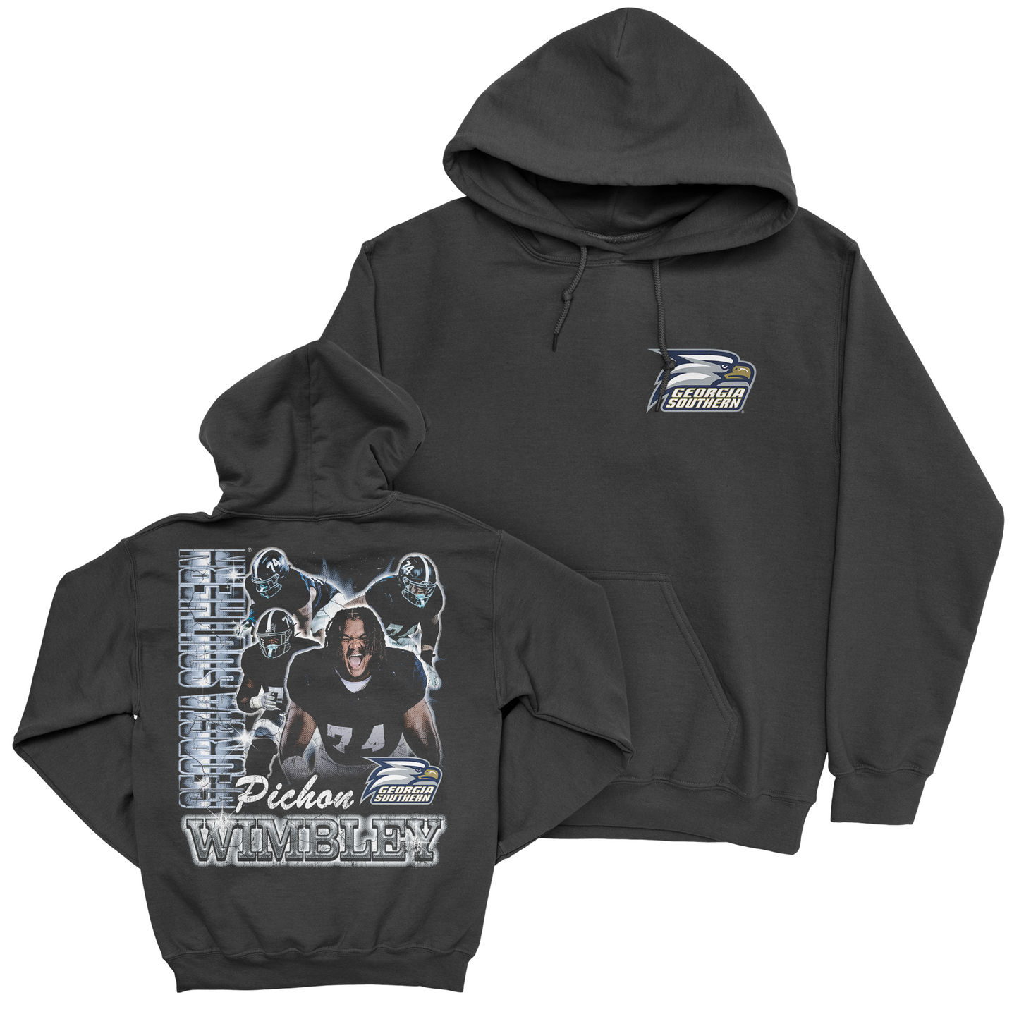 EXCLUSIVE RELEASE: Pichon Wimbley Graphic Black Hoodie