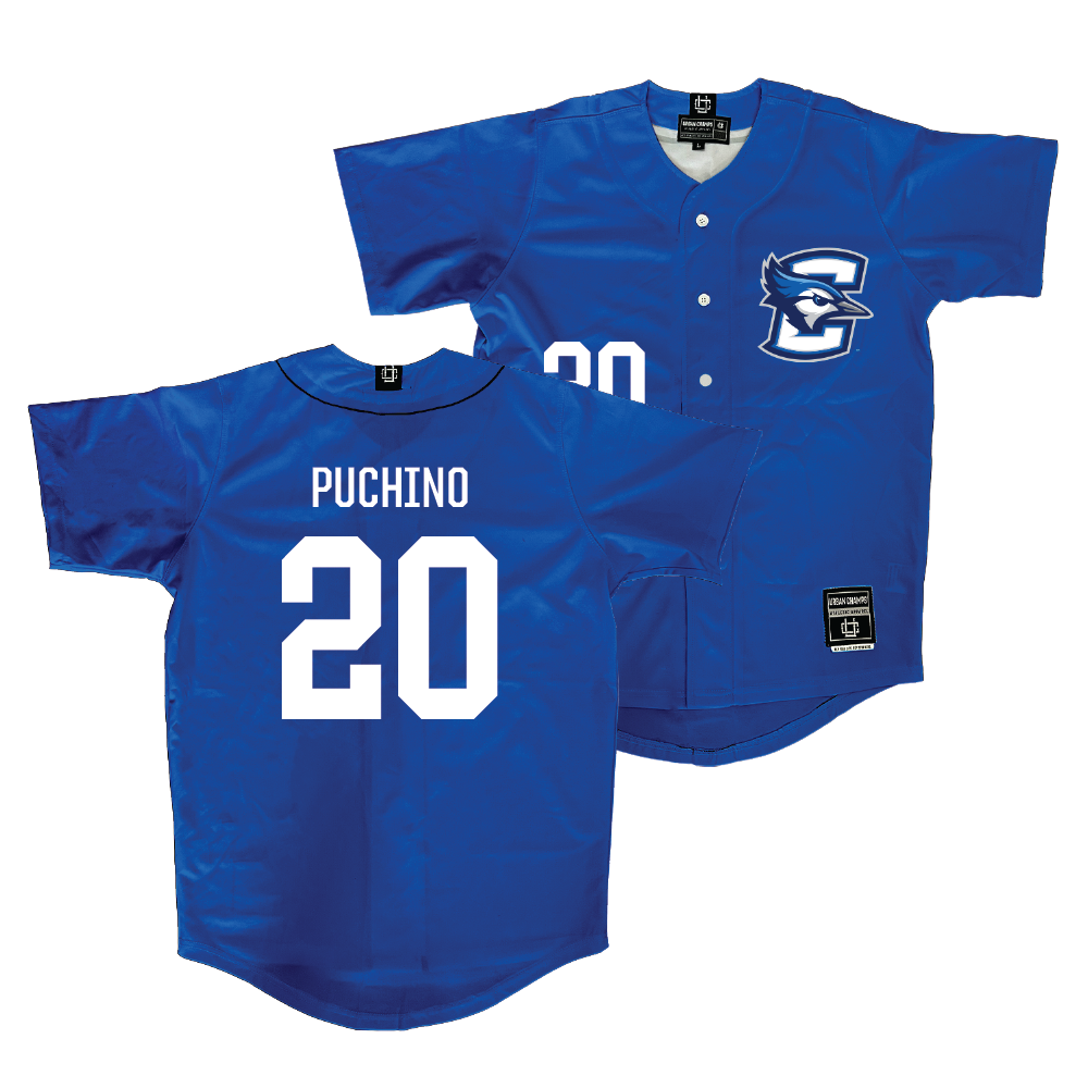 Creighton Softball Blue Jersey - Natalia Puchino