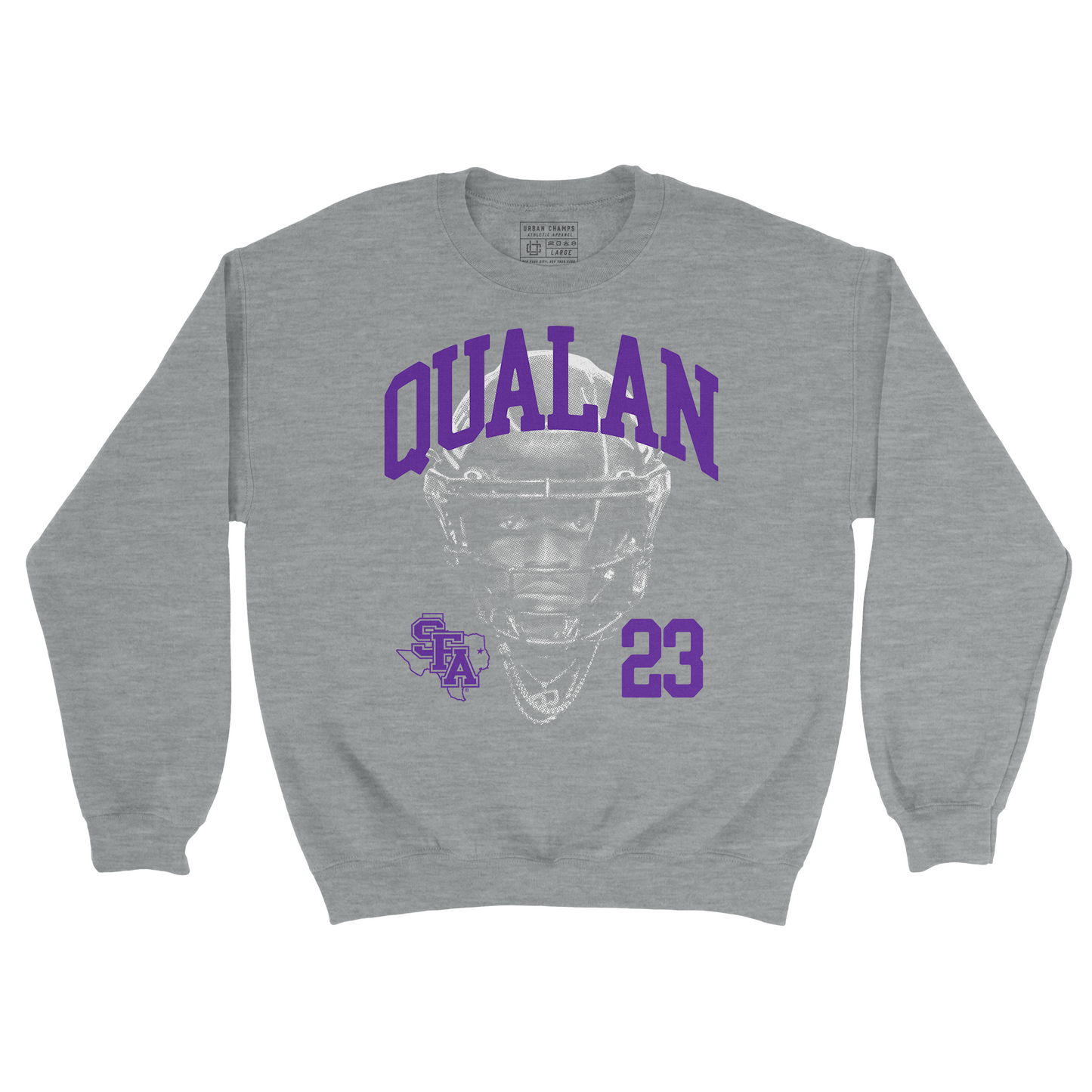 EXCLUSIVE RELEASE: Qualan Jones Portrait Grey Crew