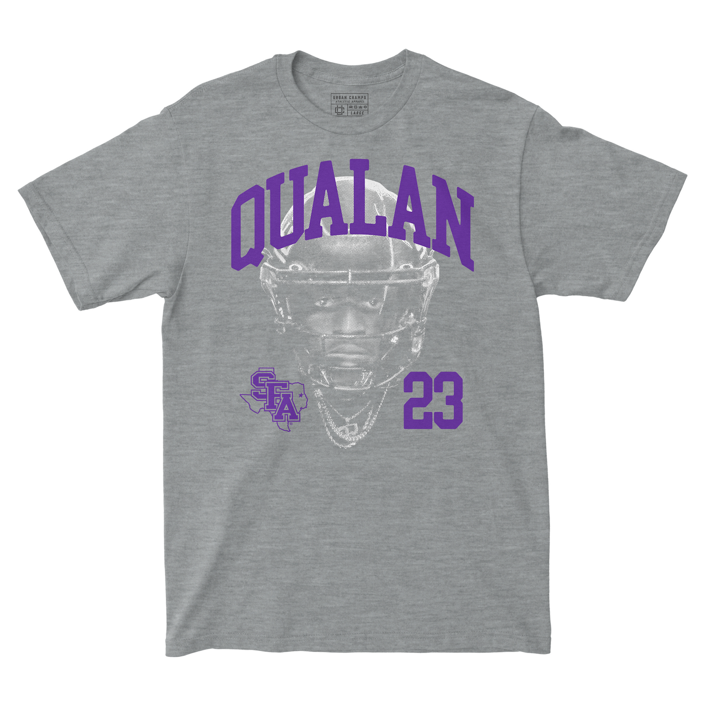 EXCLUSIVE RELEASE: Qualan Jones Portrait Grey Tee