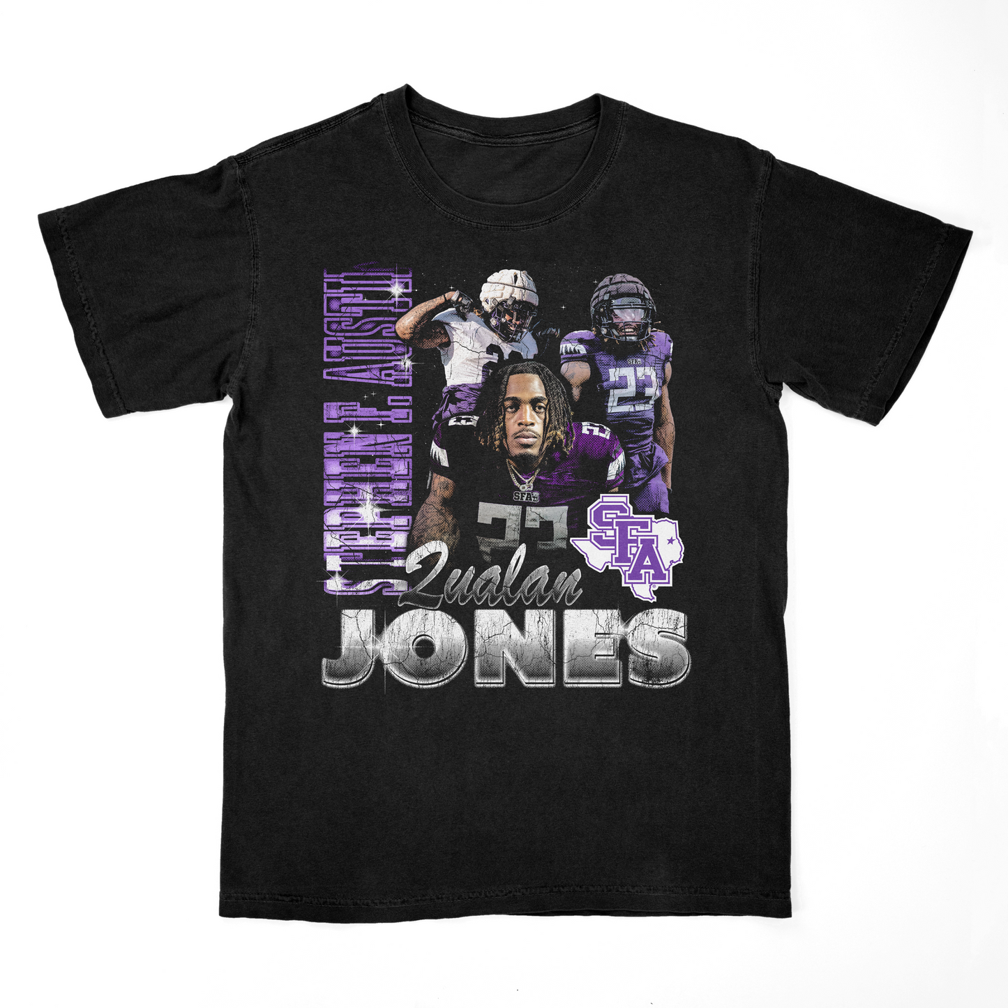 EXCLUSIVE RELEASE: Qualan Jones Graphic Black Tee