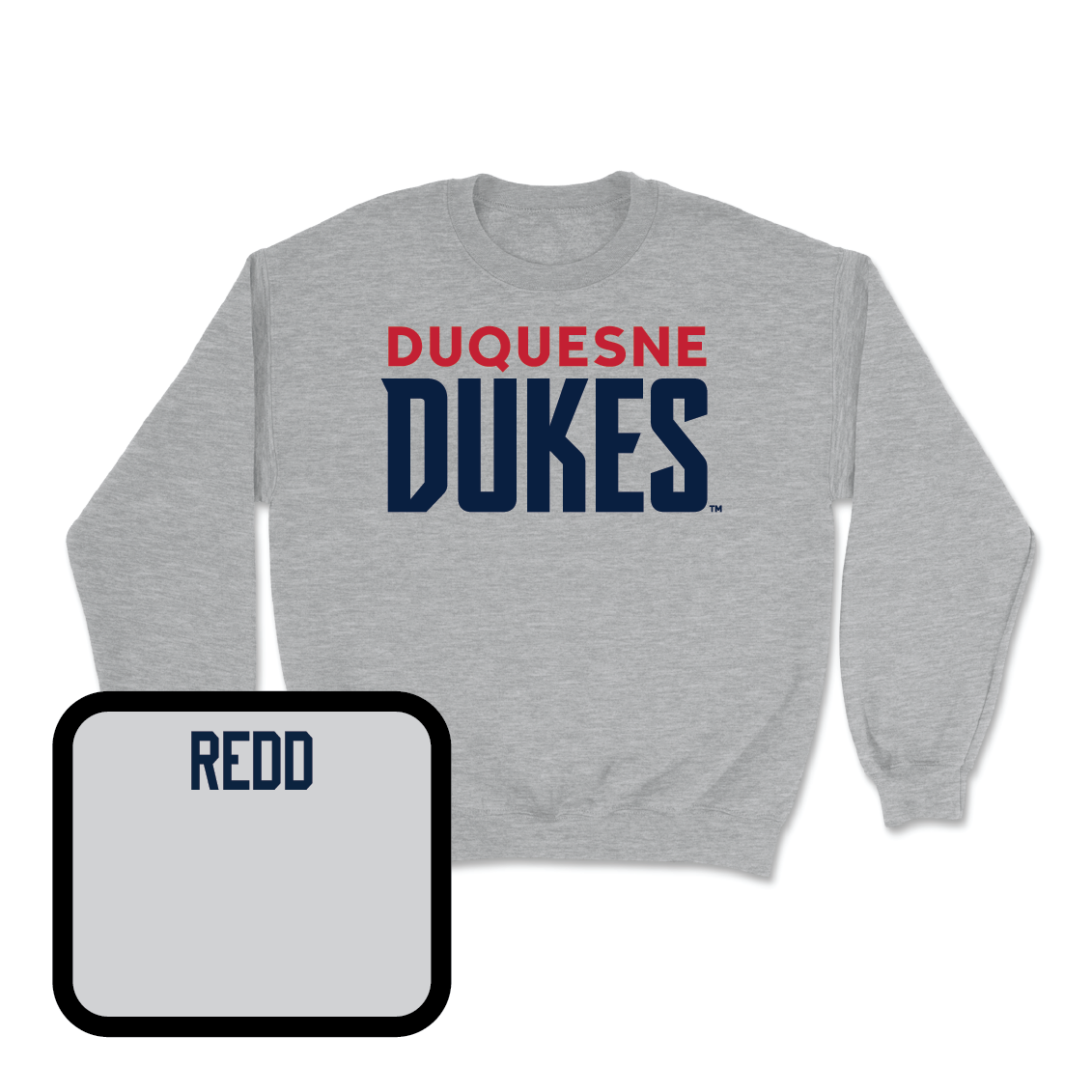 Duquesne Swim & Dive Sport Grey Lock Crew - Lydia Redd